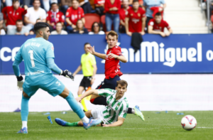 Osasuna vs Real Betis (21:15 – 19/10) | Xem lại trận đấu